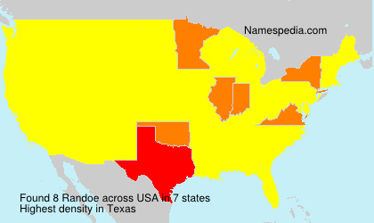 Surname Randoe in USA
