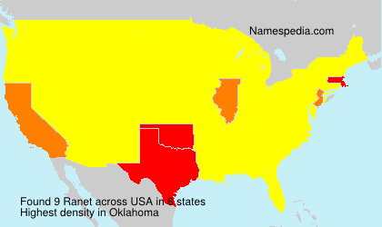 Surname Ranet in USA Surname Ranet in USA