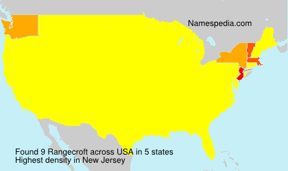 Surname Rangecroft in USA Surname Rangecroft in USA
