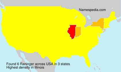 Surname Raninger in USA Surname Raninger in USA