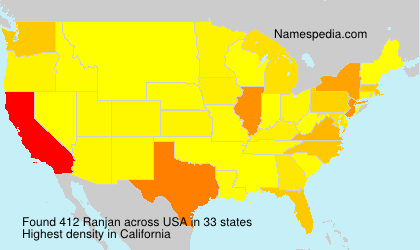 Surname Ranjan in USA Surname Ranjan in USA