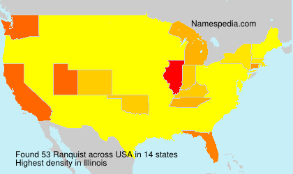 Surname Ranquist in USA Surname Ranquist in USA