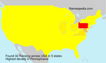 Surname Ransing in USA Surname Ransing in USA