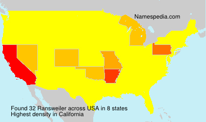 Surname Ransweiler in USA Surname Ransweiler in USA
