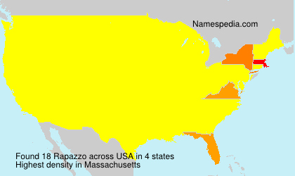 Surname Rapazzo in USA Surname Rapazzo in USA