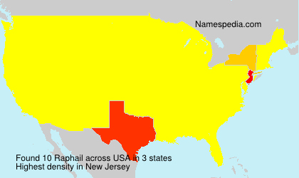 Surname Raphail in USA Surname Raphail in USA