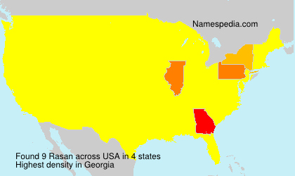 Surname Rasan in USA Surname Rasan in USA