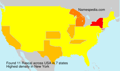 Surname Rascal in USA Surname Rascal in USA