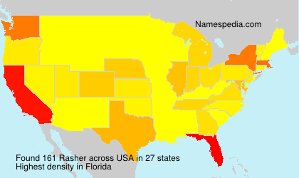 Surname Rasher in USA Surname Rasher in USA