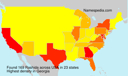 Surname Rashida in USA Surname Rashida in USA