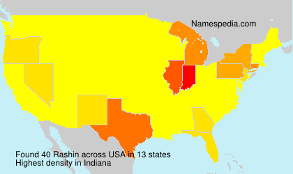 Surname Rashin in USA Surname Rashin in USA