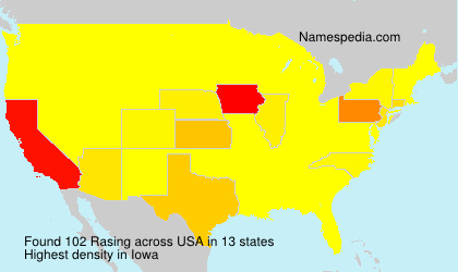 Surname Rasing in USA Surname Rasing in USA