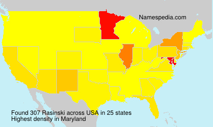 Surname Rasinski in USA Surname Rasinski in USA