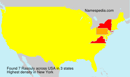 Surname Rasouly in USA Surname Rasouly in USA