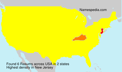 Surname Rasums in USA Surname Rasums in USA