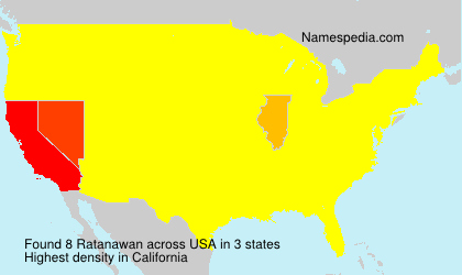 Surname Ratanawan in USA Surname Ratanawan in USA