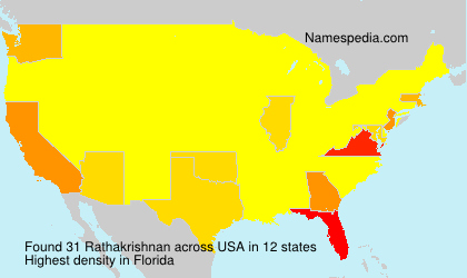 Surname Rathakrishnan in USA Surname Rathakrishnan in USA