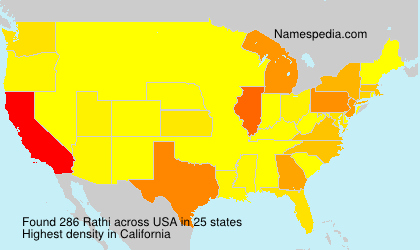 Surname Rathi in USA Surname Rathi in USA