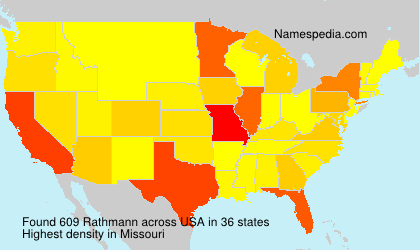 Surname Rathmann in USA Surname Rathmann in USA