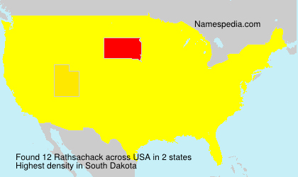 Surname Rathsachack in USA Surname Rathsachack in USA