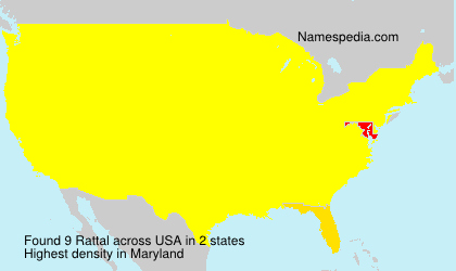 Surname Rattal in USA Surname Rattal in USA