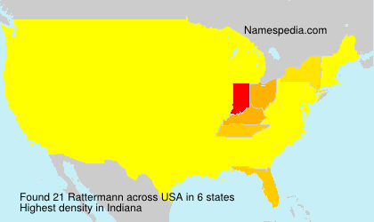Surname Rattermann in USA Surname Rattermann in USA