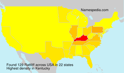Surname Rattliff in USA Surname Rattliff in USA