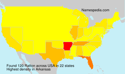 Surname Ratton in USA Surname Ratton in USA