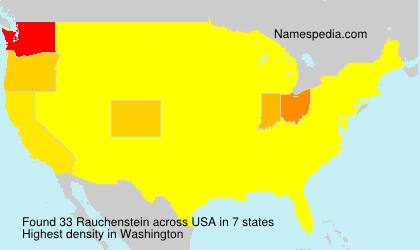 Surname Rauchenstein in USA Surname Rauchenstein in USA