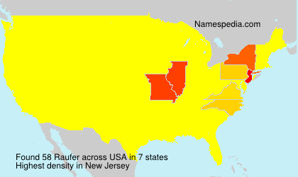 Surname Raufer in USA Surname Raufer in USA