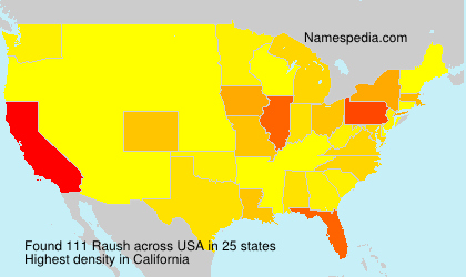 Surname Raush in USA Surname Raush in USA