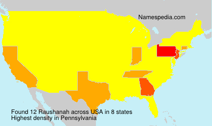 Surname Raushanah in USA Surname Raushanah in USA