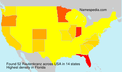 Surname Rautenkranz in USA Surname Rautenkranz in USA