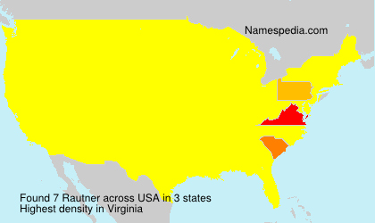 Surname Rautner in USA Surname Rautner in USA