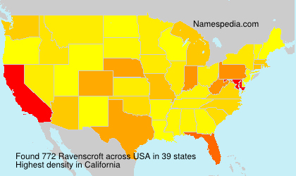 Surname Ravenscroft in USA Surname Ravenscroft in USA
