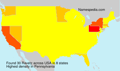 Surname Ravetz in USA Surname Ravetz in USA