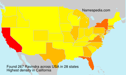 Surname Ravindra in USA Surname Ravindra in USA