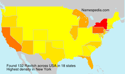 Surname Ravitch in USA Surname Ravitch in USA