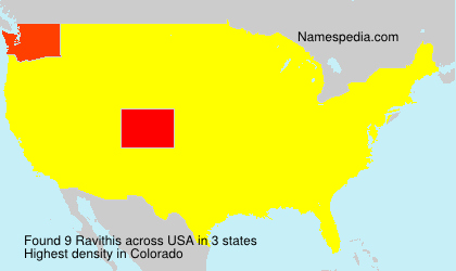 Surname Ravithis in USA Surname Ravithis in USA