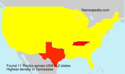 Surname Ravlija in USA Surname Ravlija in USA