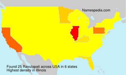 Surname Ravulapati in USA Surname Ravulapati in USA