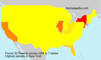 Surname Rawicki in USA Surname Rawicki in USA
