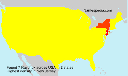 Surname Raychuk in USA Surname Raychuk in USA