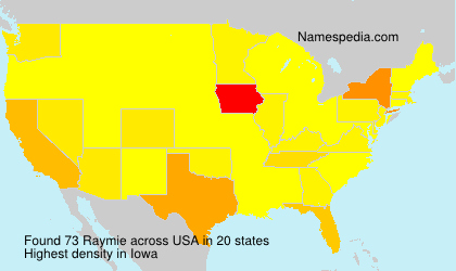 Surname Raymie in USA Surname Raymie in USA