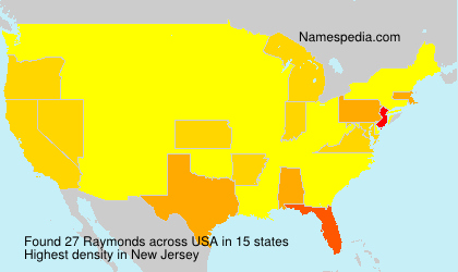 Surname Raymonds in USA Surname Raymonds in USA