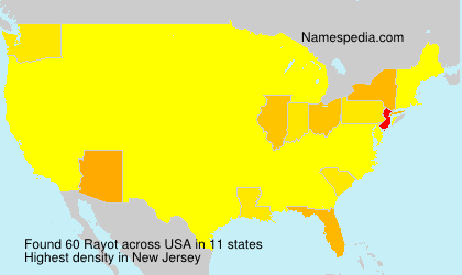 Surname Rayot in USA Surname Rayot in USA