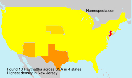 Surname Raythattha in USA Surname Raythattha in USA