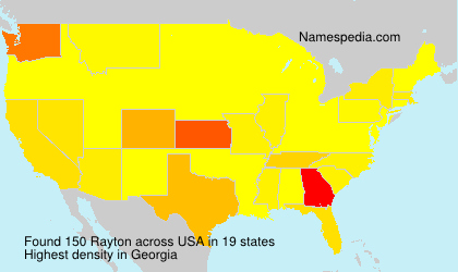 Surname Rayton in USA Surname Rayton in USA