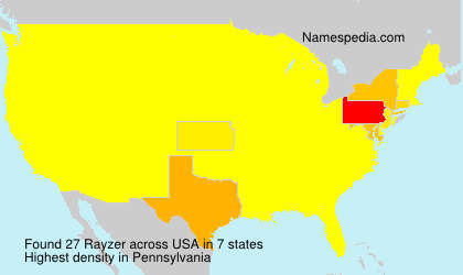 Surname Rayzer in USA Surname Rayzer in USA