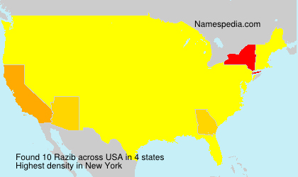 Surname Razib in USA Surname Razib in USA